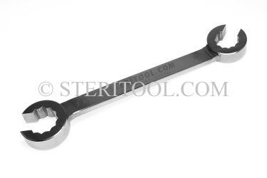 #30255 -  1/4" x 5/16" Stainless Steel Flare Nut Wrench. flare, spanner, wrench, stainless steel